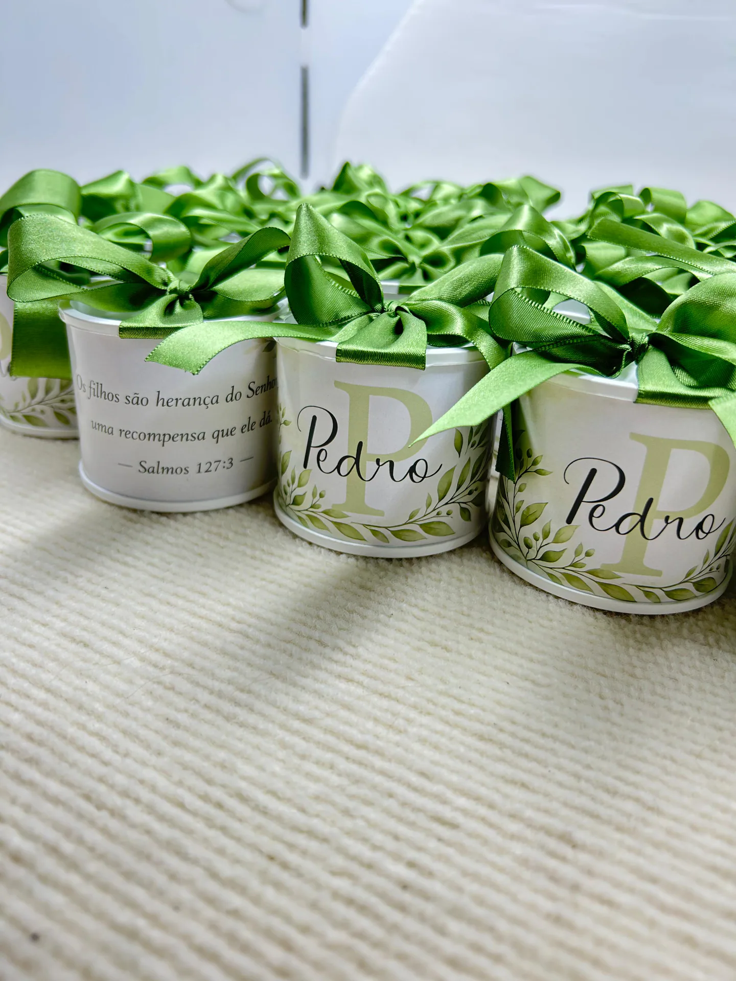 Tubo Lata Personalizada Verde Oliva miniatura 2