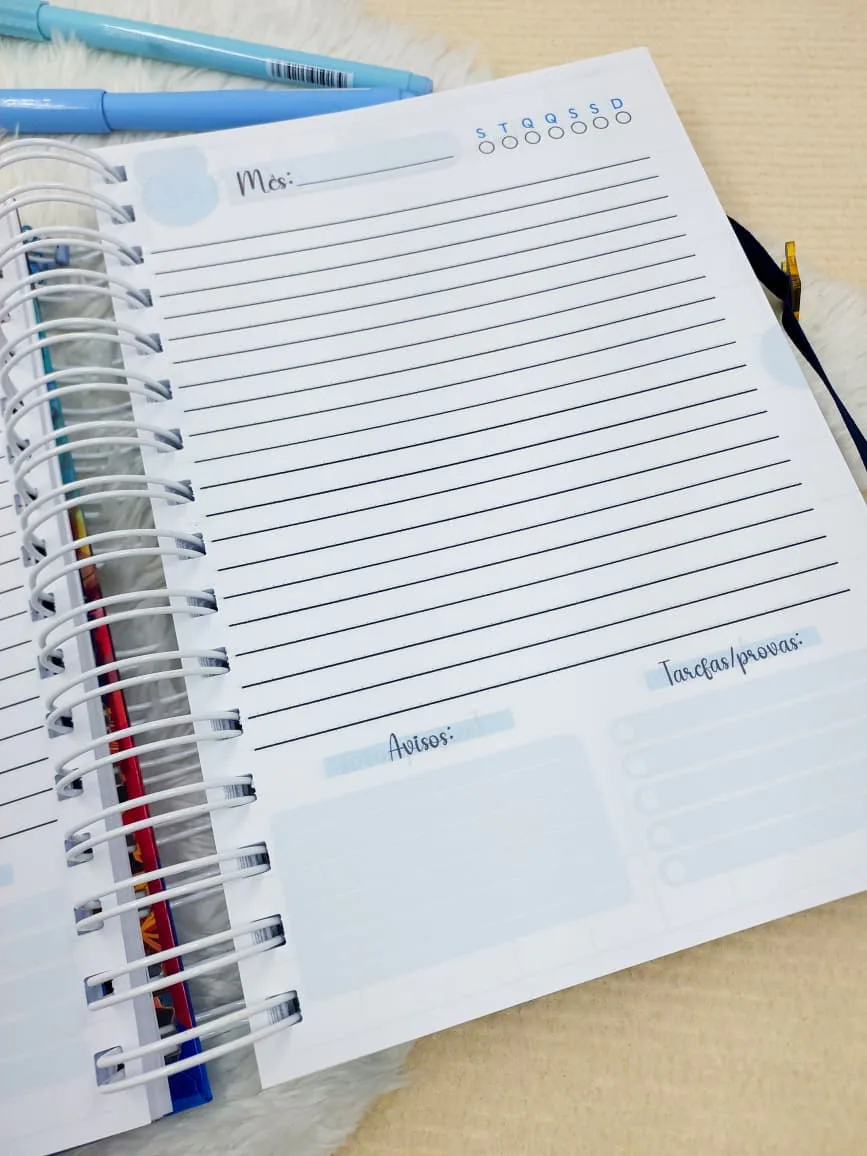 Agenda Escolar Anual Futebol A5 miniatura 5