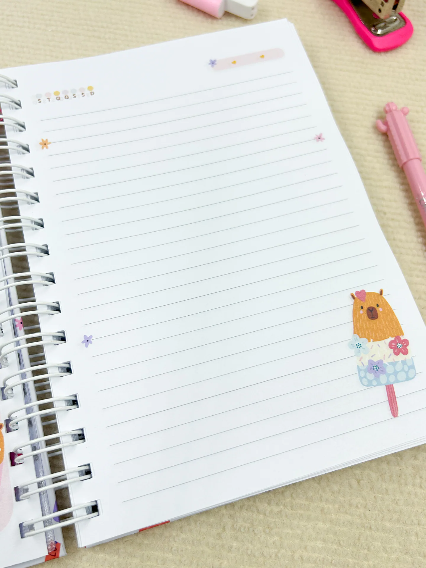 Agenda Escolar Anual Capivara A5 miniatura 6