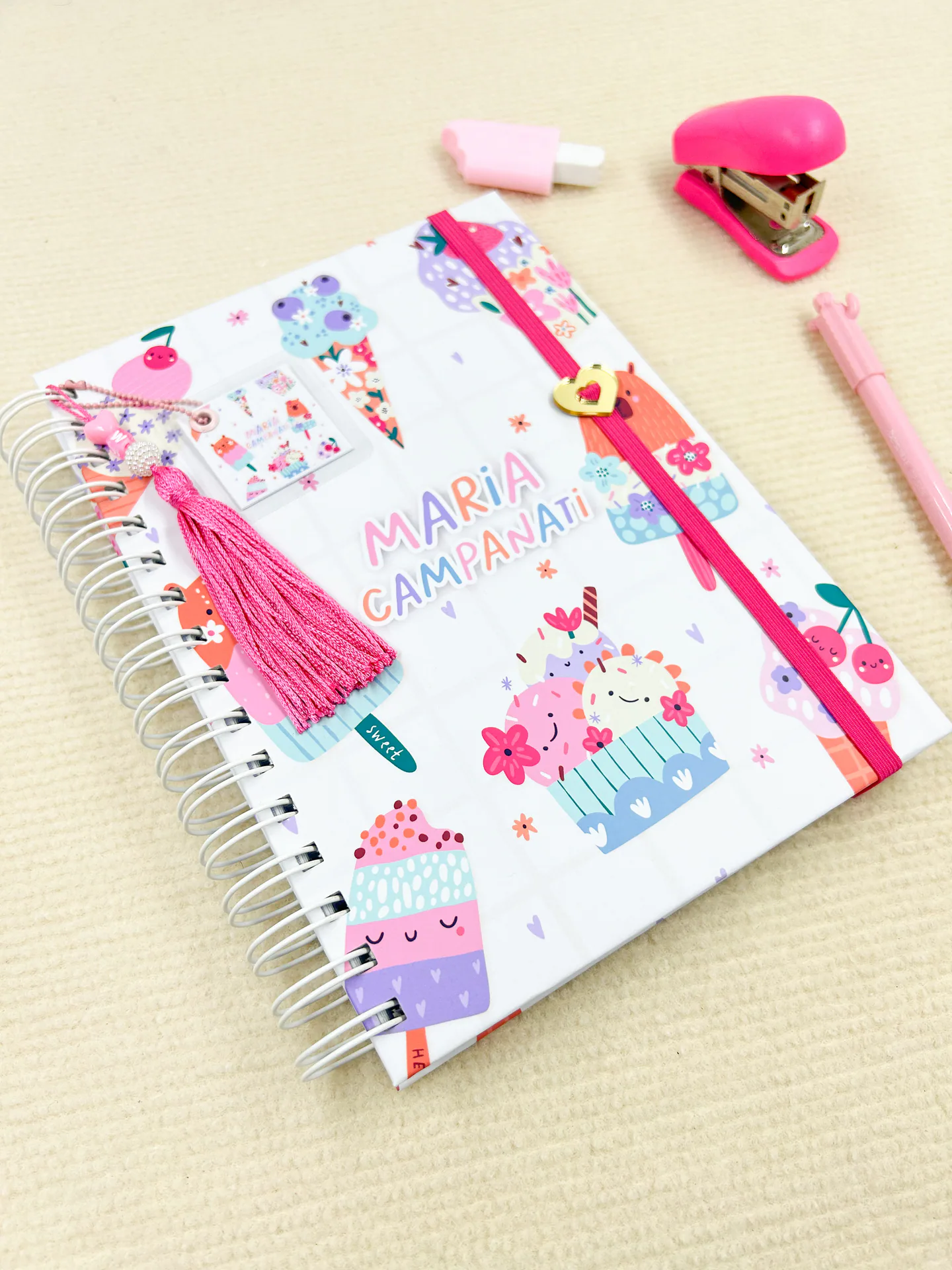 Agenda Escolar Anual Capivara A5