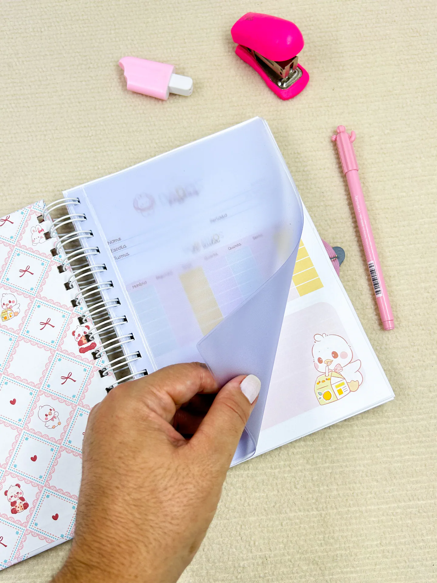 Agenda Escolar Anual Bichinhos miniatura 4