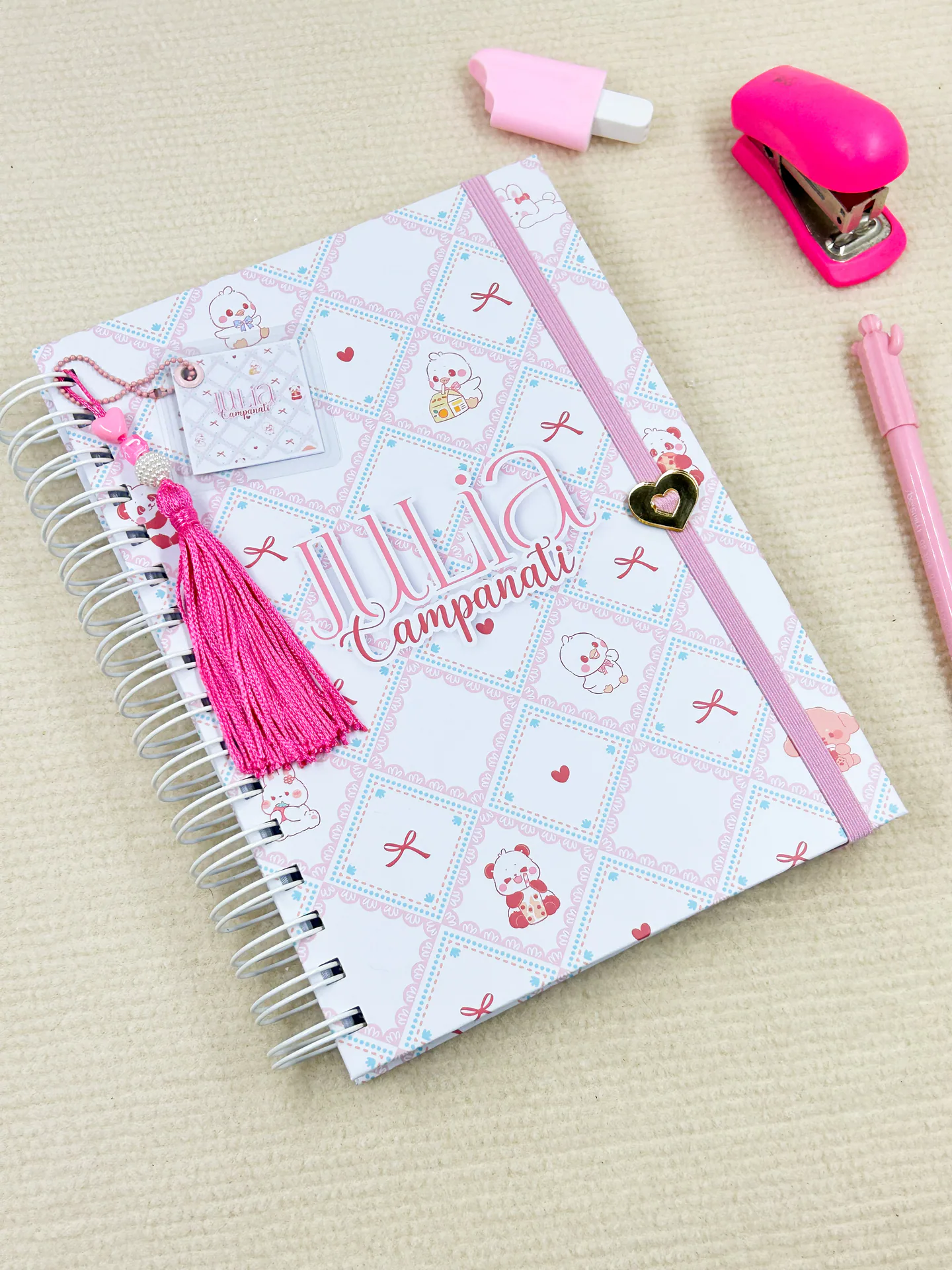 Agenda Escolar Anual Bichinhos miniatura 1