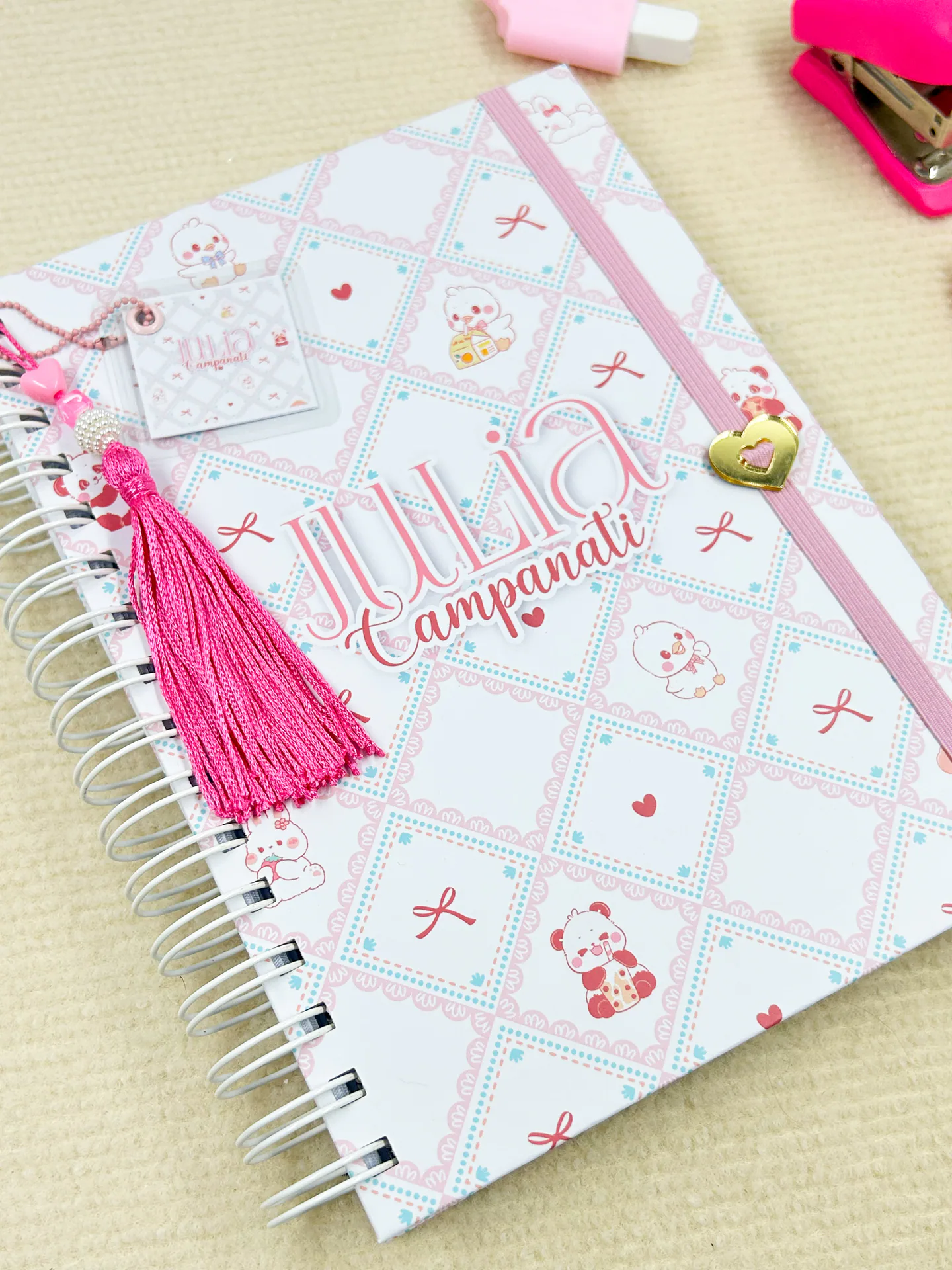 Agenda Escolar Anual Bichinhos miniatura 2