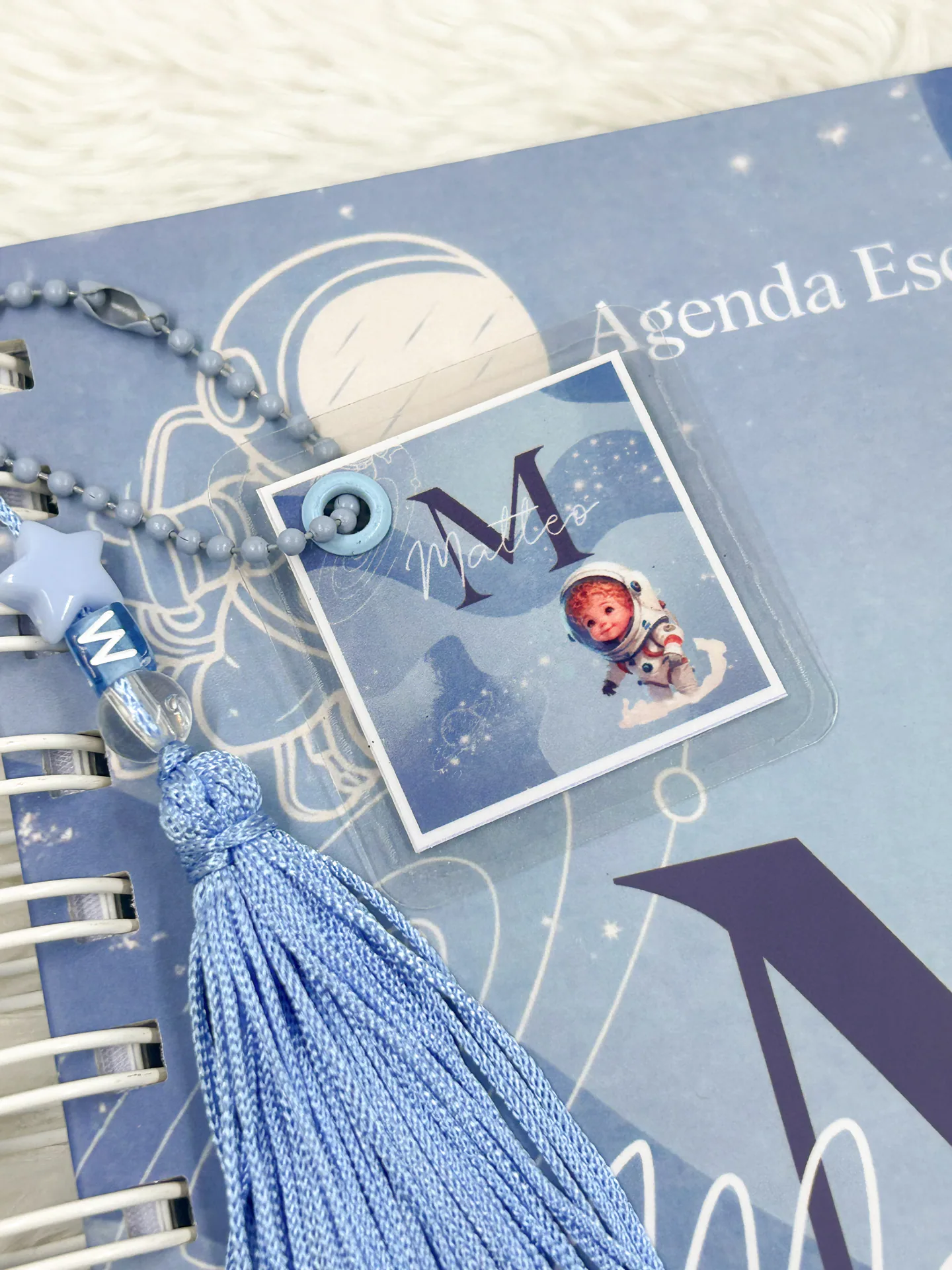 Agenda Escolar Anual Astronauta Azul miniatura 2