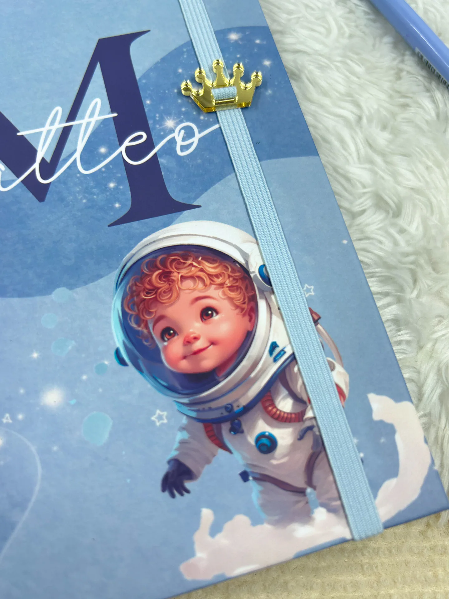 Agenda Escolar Anual Astronauta Azul miniatura 3