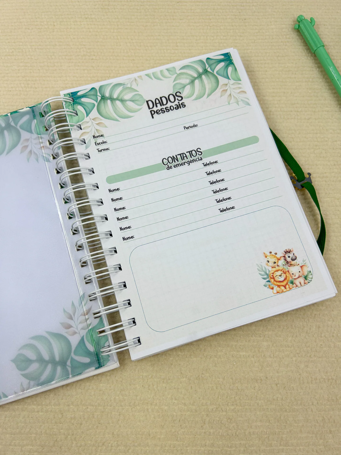 Agenda Escolar Anual Safari  miniatura 4