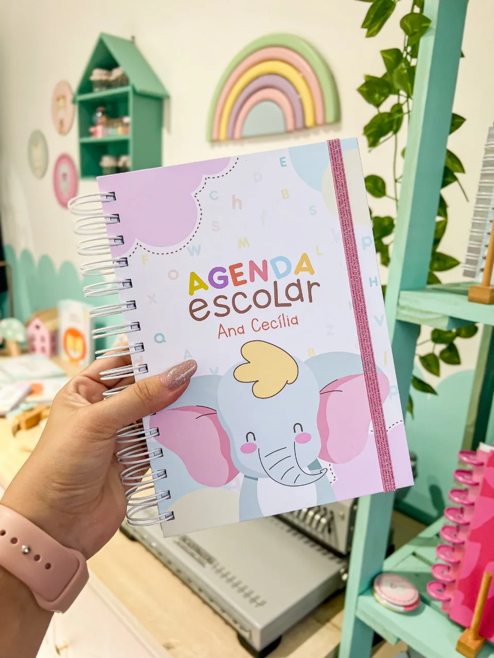 Agenda Escolar Anual Elefantinho A5
