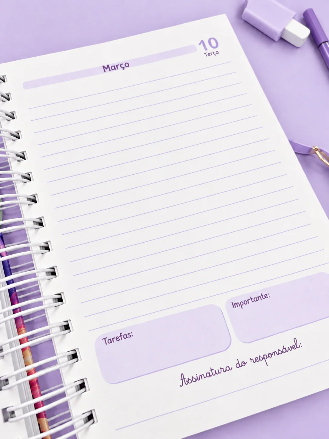 Agenda Escolar Anual Elefantinho A5 miniatura 2