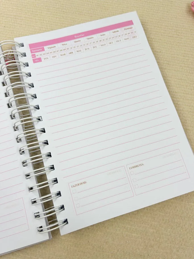 Caderno Pautado A5 Linho Suave miniatura 4