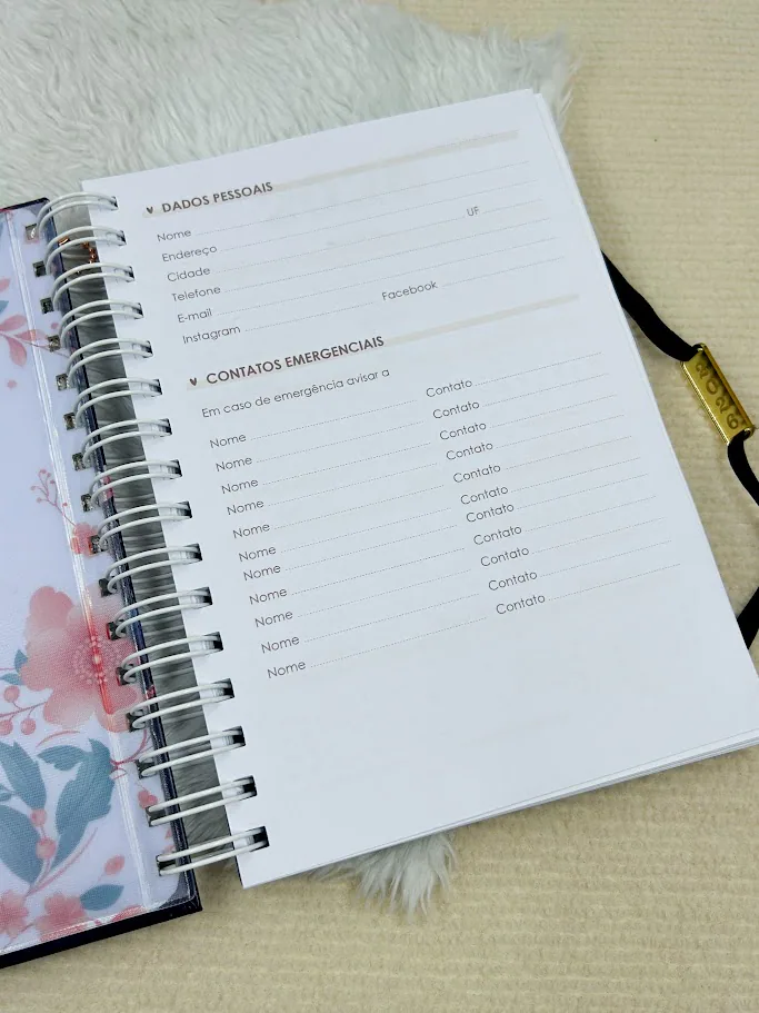 Caderno Pautado A5 Floral miniatura 3