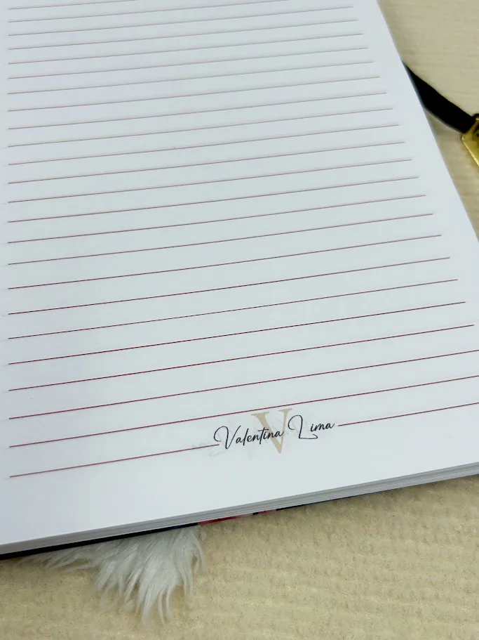 Caderno Pautado A5 Floral miniatura 4