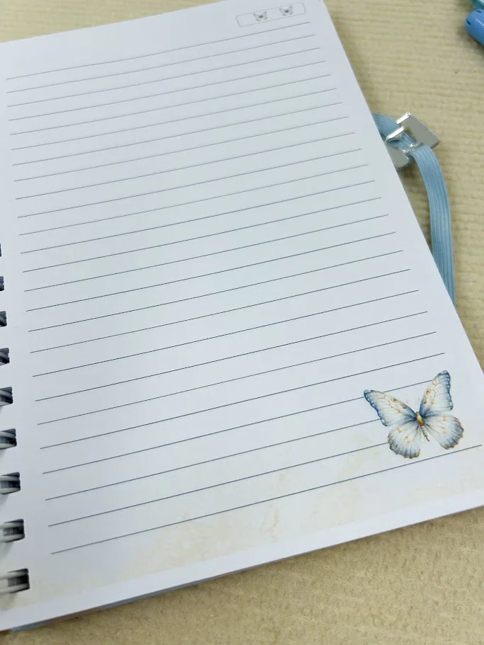 Caderno Pautado A5 Borboletas  miniatura 6