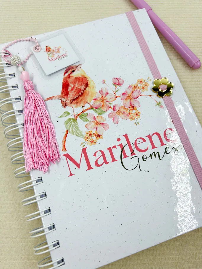 Caderno Pautado A5 Pássaros  miniatura 2