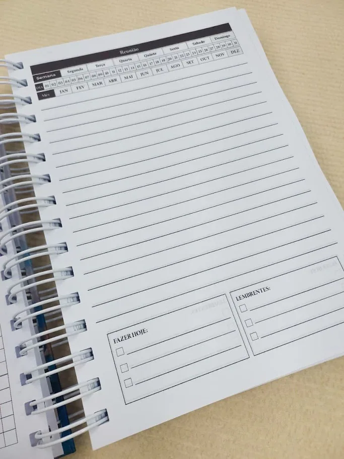 Caderno Pautado A5 Masculino miniatura 3