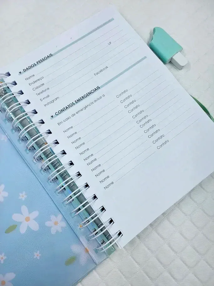 Caderno Pautado A5 Flor miniatura 2