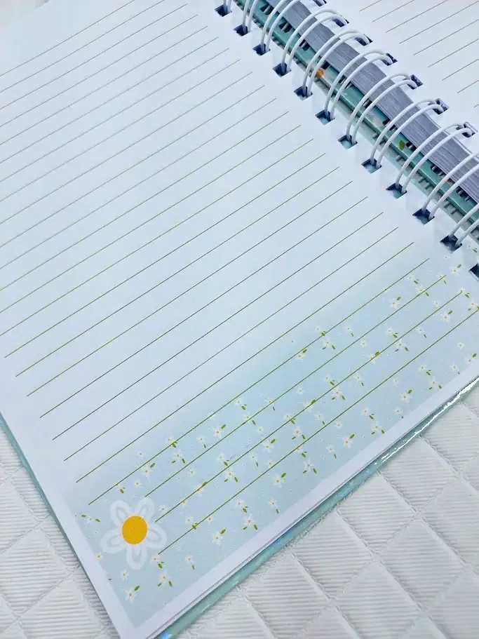 Caderno Pautado A5 Flor miniatura 3